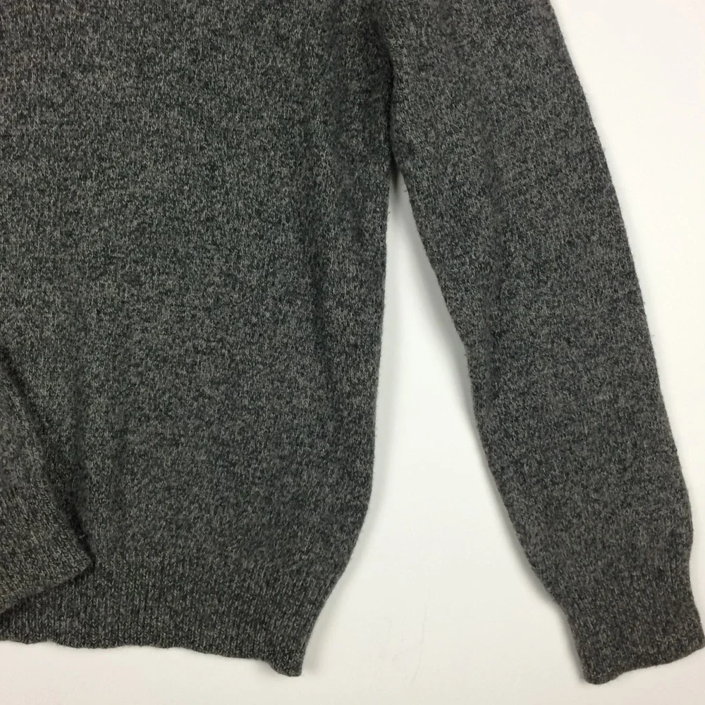 Hudson North Sweater Mens Small Wool Blend Shawl Collar Long Sleeve Grey Outdoor - Picture 6 of 16